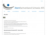 atem-schweiz.ch Webseite Vorschau