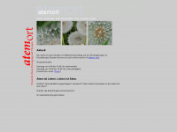 atemort.ch Webseite Vorschau