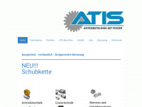 atis.at Webseite Vorschau