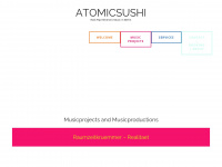 atomicsushi.de Webseite Vorschau