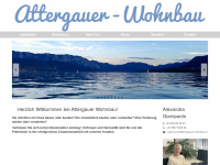 attergauer-wohnbau.at Webseite Vorschau