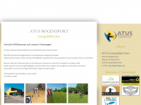 atus-bogensport.at Webseite Vorschau