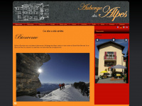 auberge-des-alpes.ch Webseite Vorschau