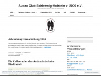 audaxclub-schleswig-holstein.de Webseite Vorschau