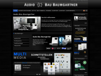 audiobau.ch Webseite Vorschau
