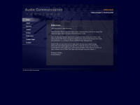 audiocom.at Webseite Vorschau