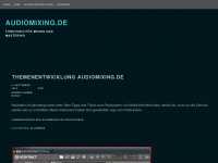 audiomixing.de Webseite Vorschau
