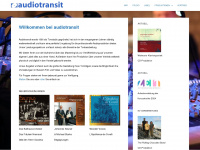 audiotransit.de Webseite Vorschau