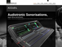 audiotronic.ch Webseite Vorschau