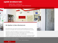 optik-breitenrain.ch Webseite Vorschau