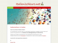 italienischkurs.net Webseite Vorschau