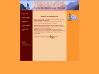 himalaya-geschichten.de Webseite Vorschau
