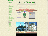 aumabote.de Webseite Vorschau