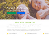 aupaircare.at Webseite Vorschau