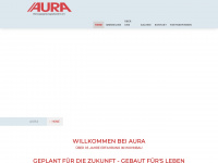 aurabau.at Webseite Vorschau