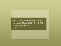 aurich-consulting.com Webseite Vorschau