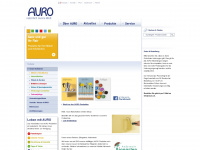 auro.ch Webseite Vorschau