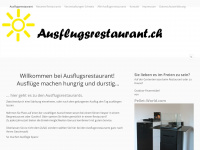 ausflugsrestaurant.ch Webseite Vorschau