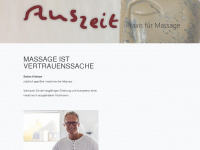auszeit-massage.de Webseite Vorschau