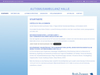 autismusambulanz-halle.de Webseite Vorschau