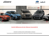 auto-allemann.ch Webseite Vorschau