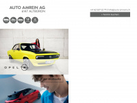 auto-amrein.ch Webseite Vorschau