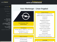auto-attenberger.de Webseite Vorschau