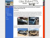 auto-collection-henke.de Webseite Vorschau