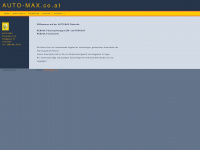 auto-max.co.at Webseite Vorschau