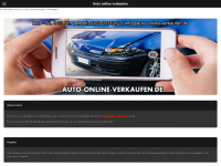 auto-online-verkaufen.de Webseite Vorschau
