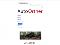 auto-ortner.at Webseite Vorschau