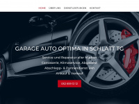 auto-optima.ch Webseite Vorschau
