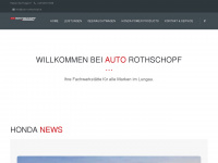 auto-rothschopf.at Webseite Vorschau