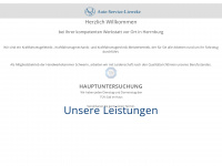 auto-service-lieweke.de Webseite Vorschau