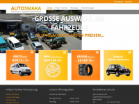 auto-smaka.ch Webseite Vorschau