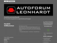 autoforum-leonhardt.de Webseite Vorschau