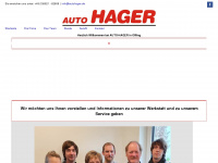 autohager.de Webseite Vorschau