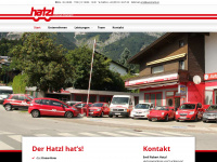 autohatzl.at Webseite Vorschau