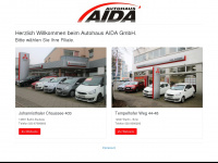 autohaus-aida.de Webseite Vorschau