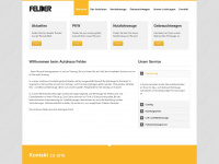 autohaus-felder.de Webseite Vorschau