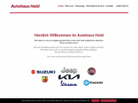 autohaus-hold.at Webseite Vorschau