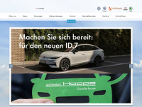autohaus-hoppe.de Webseite Vorschau
