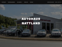 autohaus-nattland.de Webseite Vorschau