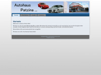 autohaus-patzina.de Webseite Vorschau