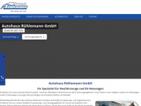 autohaus-ruehlemann.de Webseite Vorschau