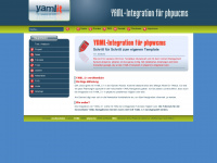 yaml.phpwcms.org Webseite Vorschau