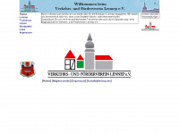 lennep.info Webseite Vorschau