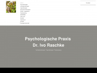 psychotherapie-raschke.de Webseite Vorschau