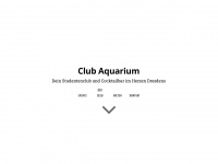 club-aquarium.de Webseite Vorschau