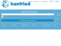hanfried.com Webseite Vorschau